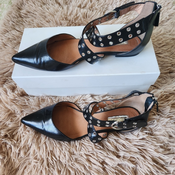 Halogen Shoes - Halogen Black Studded Women's Shoes Size 10 M